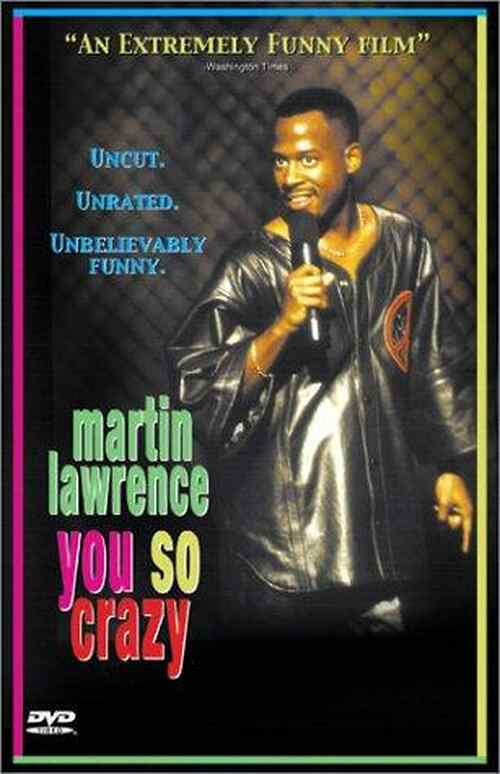 Martin Lawrence: You So Crazy poster