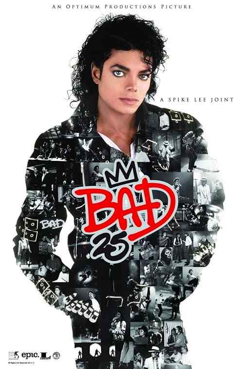 Bad 25 poster