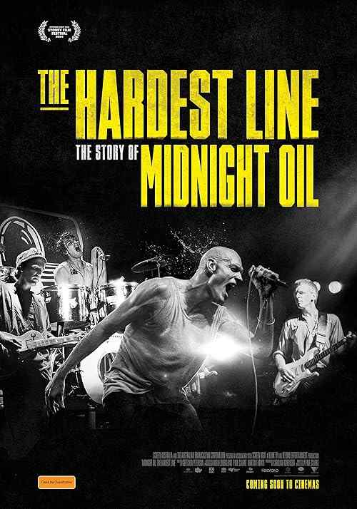 Midnight Oil: The Hardest Line poster