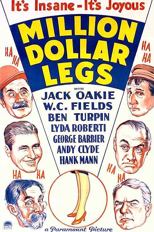 Million Dollar Legs poster