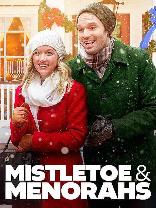 Mistletoe & Menorahs poster