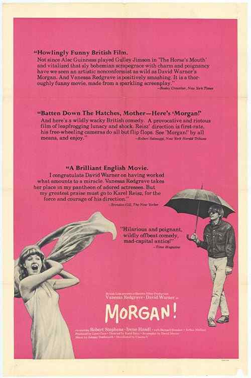 Morgan: A Suitable Case for Treatment poster
