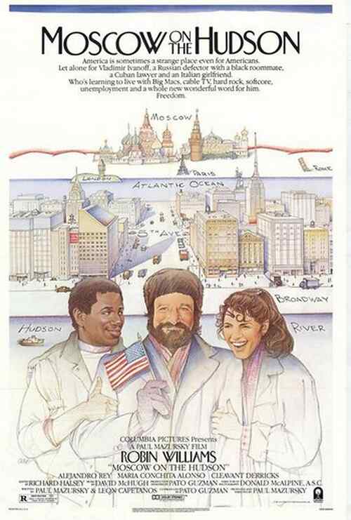 Moscow on the Hudson poster