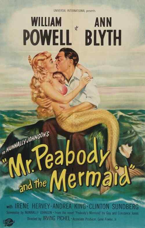 Mr. Peabody and the Mermaid poster