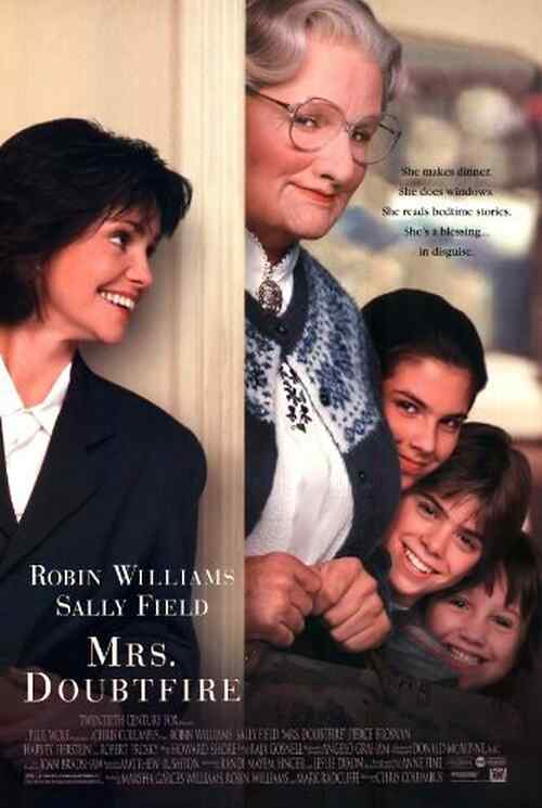 Mrs  Doubtfire poster