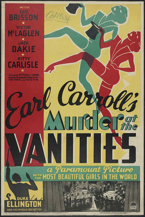Murder at the Vanities poster