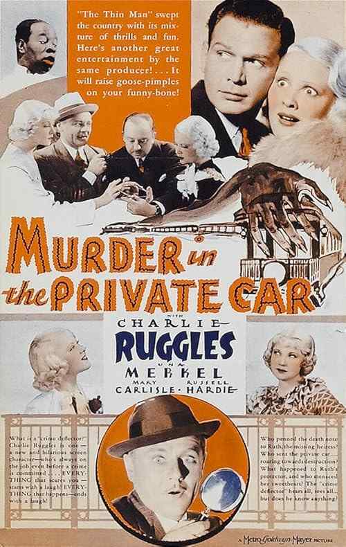 Murder in the Private Car poster