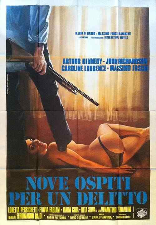 Nine Guests for a Crime poster