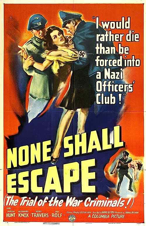 None Shall Escape poster