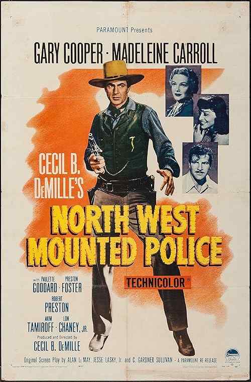 North West Mounted Police poster