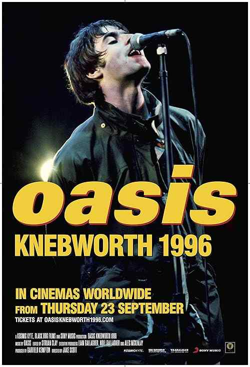 Oasis: Knebworth 1996 poster