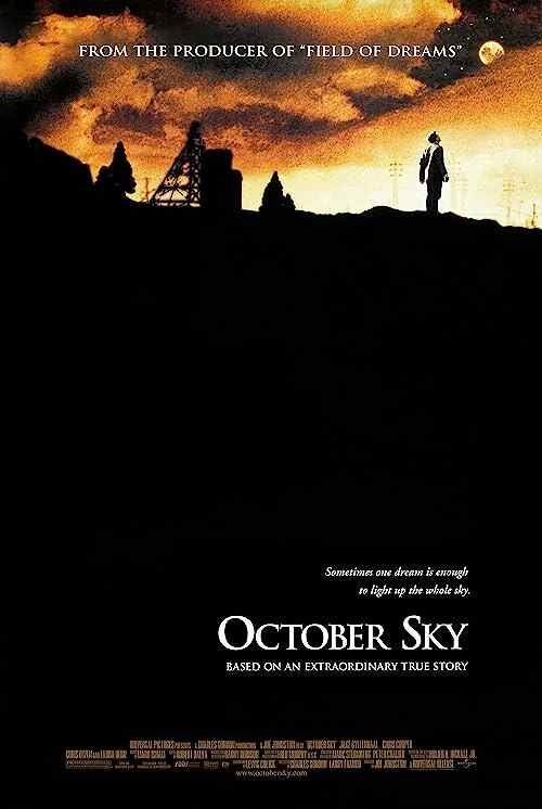 October Sky poster