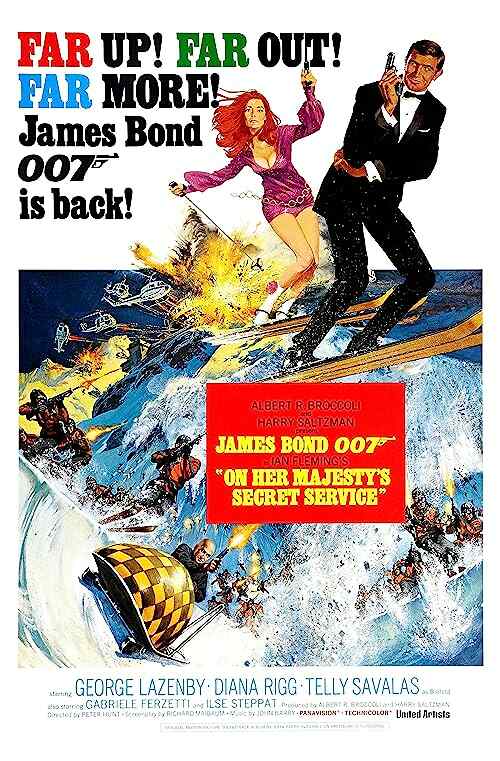 On Her Majesty's Secret Service poster