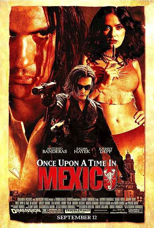 Once Upon a Time in Mexico poster