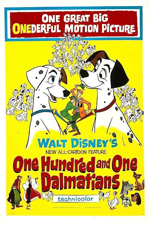 One Hundred and One Dalmatians poster