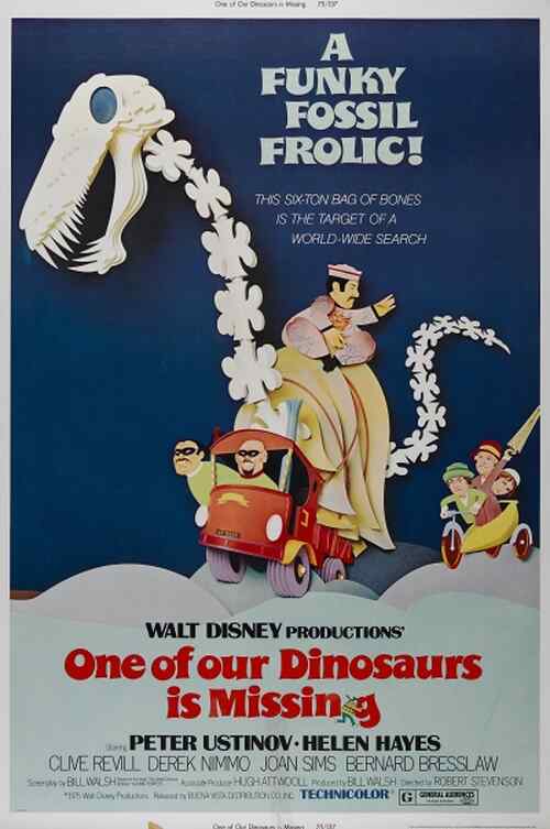 One of Our Dinosaurs Is Missing poster