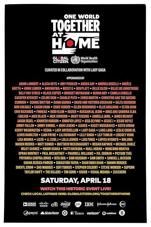 One World: Together at Home poster