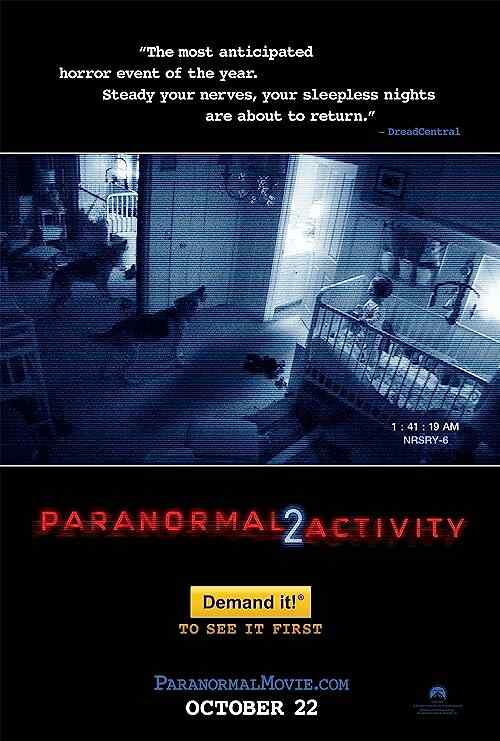 Paranormal Activity 2 poster