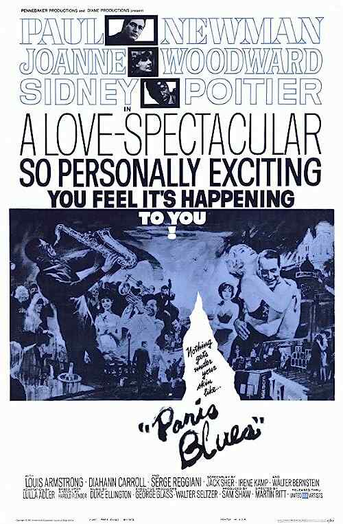 Paris Blues poster