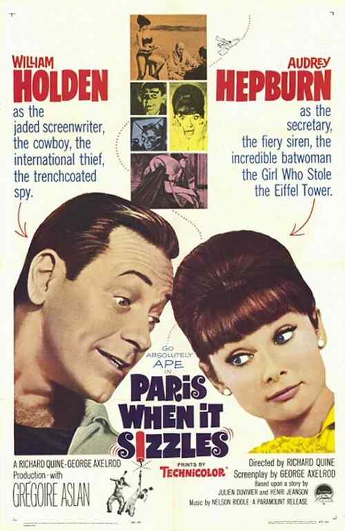 Paris When It Sizzles poster