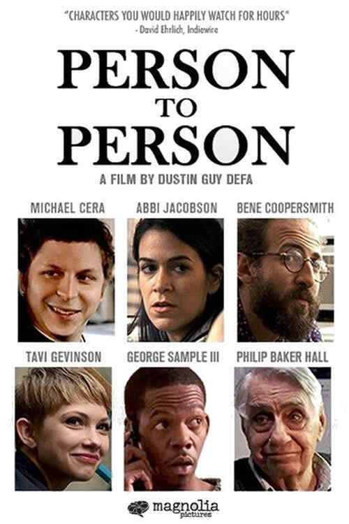 Person to Person poster