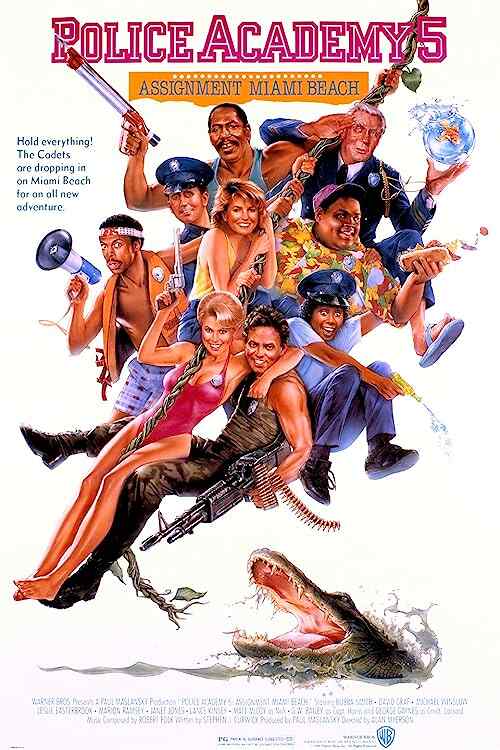 Police Academy 5: Assignment: Miami Beach poster