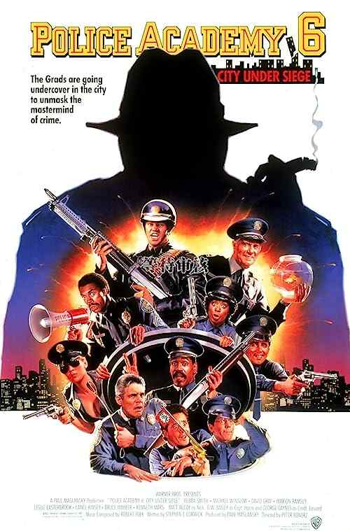 Police Academy 6: City Under Siege poster