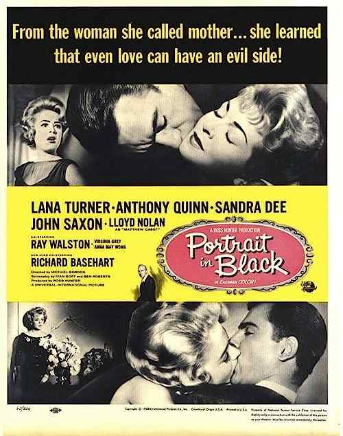 Portrait in Black poster