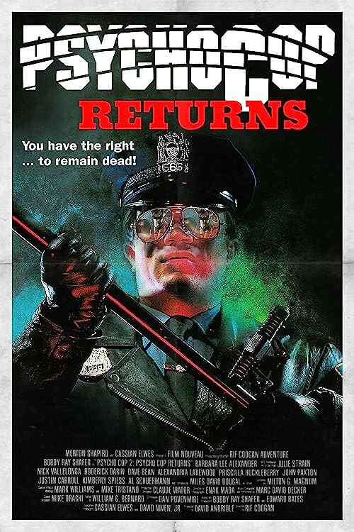 Psycho Cop Returns poster
