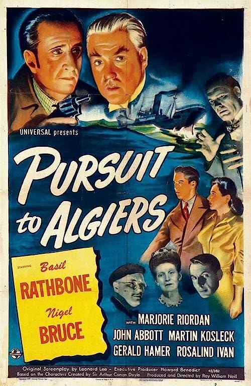 Pursuit to Algiers poster