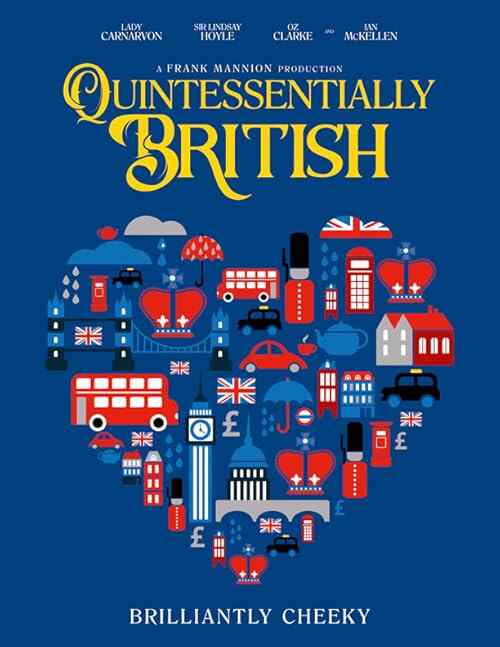 Quintessentially British poster