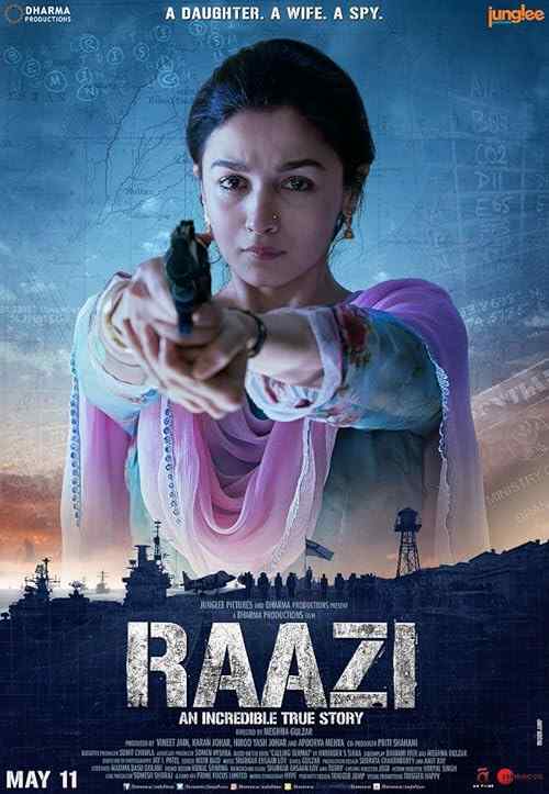 Raazi poster