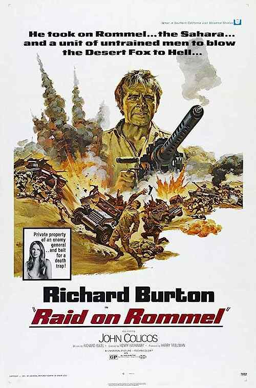 Raid on Rommel poster
