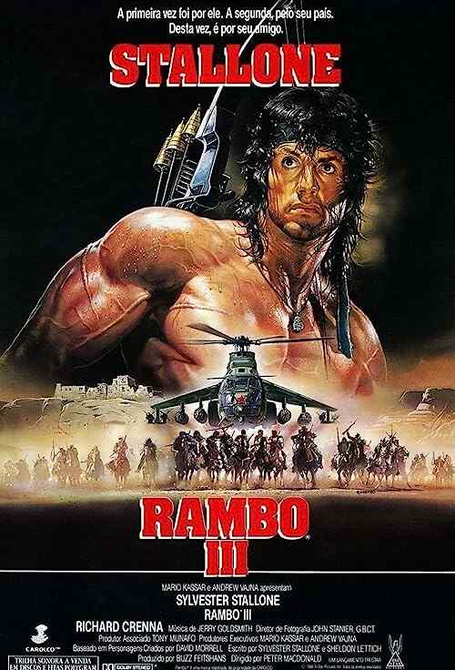 Rambo III poster