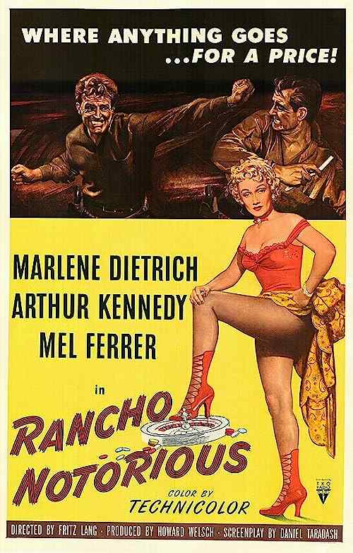 Rancho Notorious poster