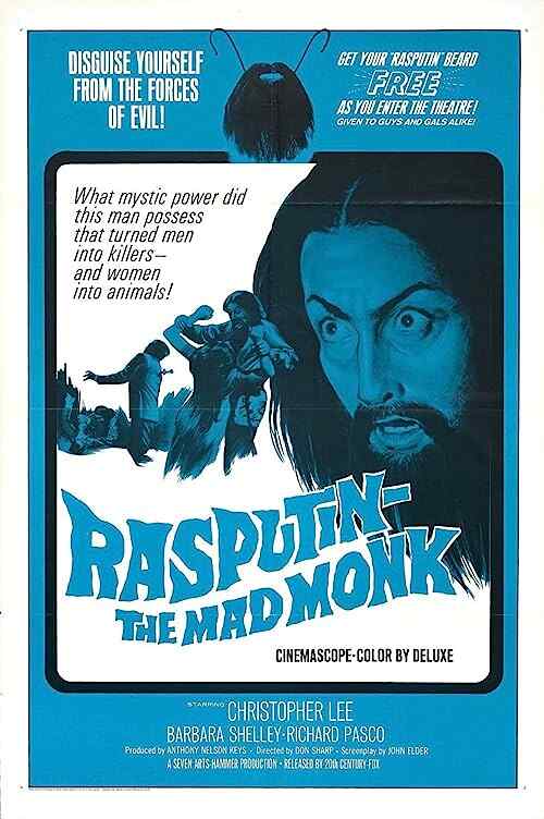Rasputin: The Mad Monk poster