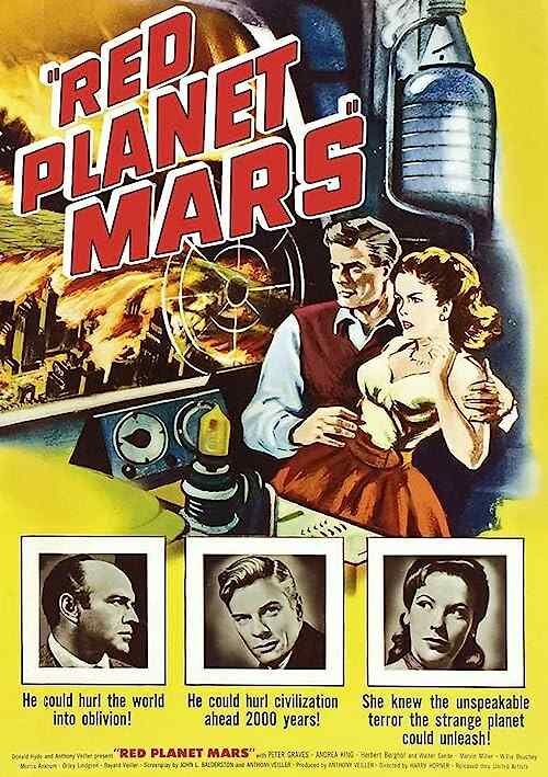 Red Planet Mars poster