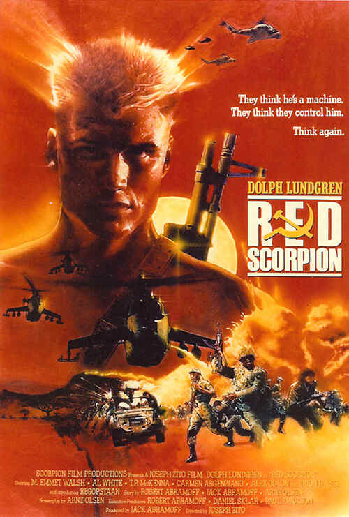 Red Scorpion poster