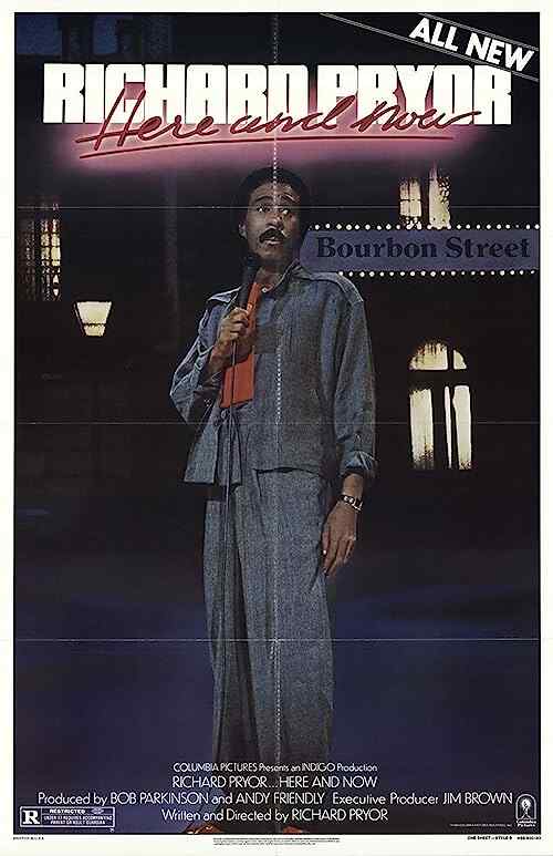 Richard Pryor    Here and Now poster