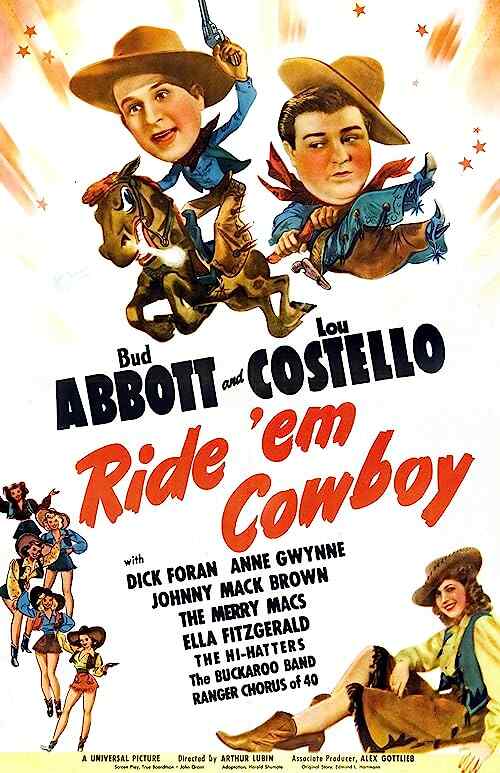 Ride 'Em Cowboy poster