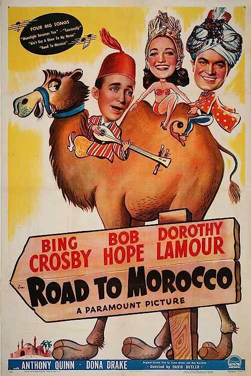 Road to Morocco poster