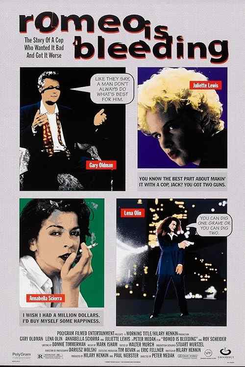 Romeo Is Bleeding poster