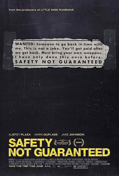 Safety Not Guaranteed poster