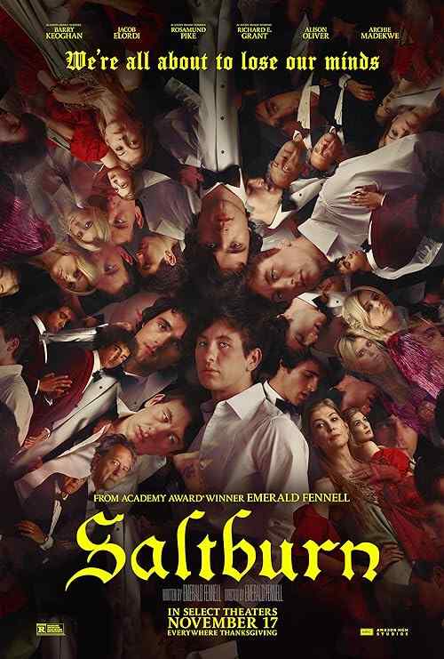 Saltburn poster