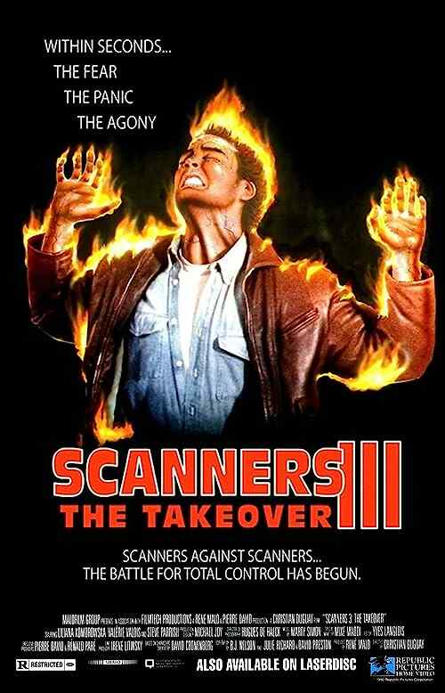 Scanners III: The Takeover poster