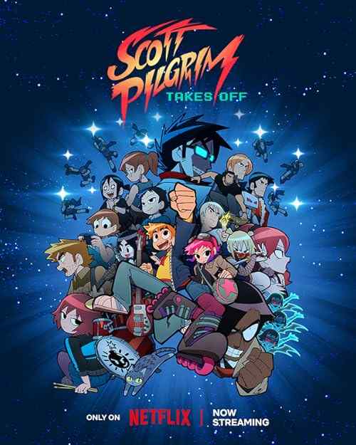Scott Pilgrim Takes Off poster