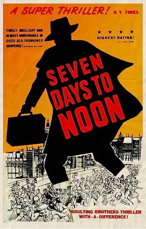 Seven Days to Noon poster