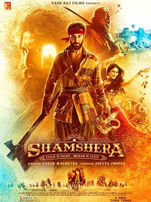Shamshera poster