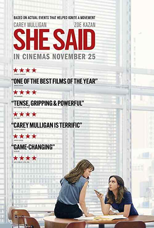 She Said poster