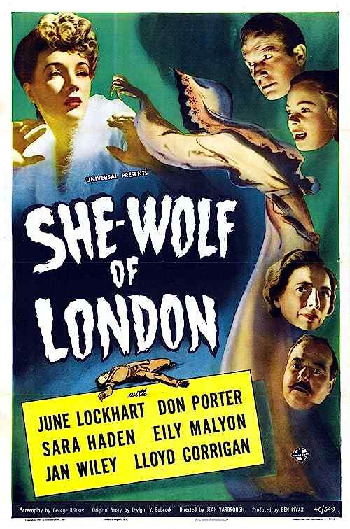 She Wolf of London poster